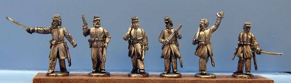 Confederate Officers - Kepi
